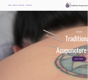 Traditional Acupuncture Clinic Website